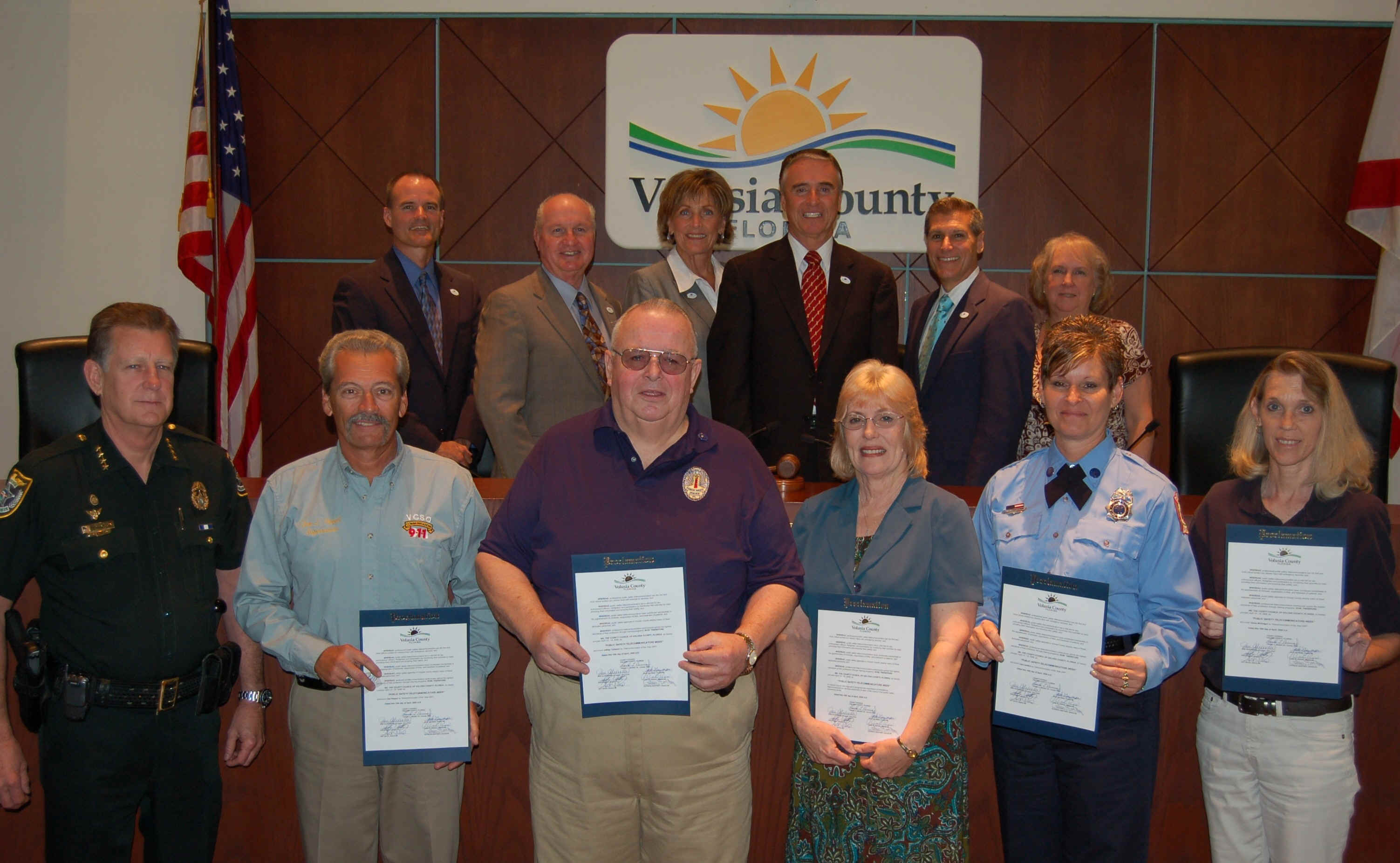 Emergency Dispatchers Honored By County Council Image