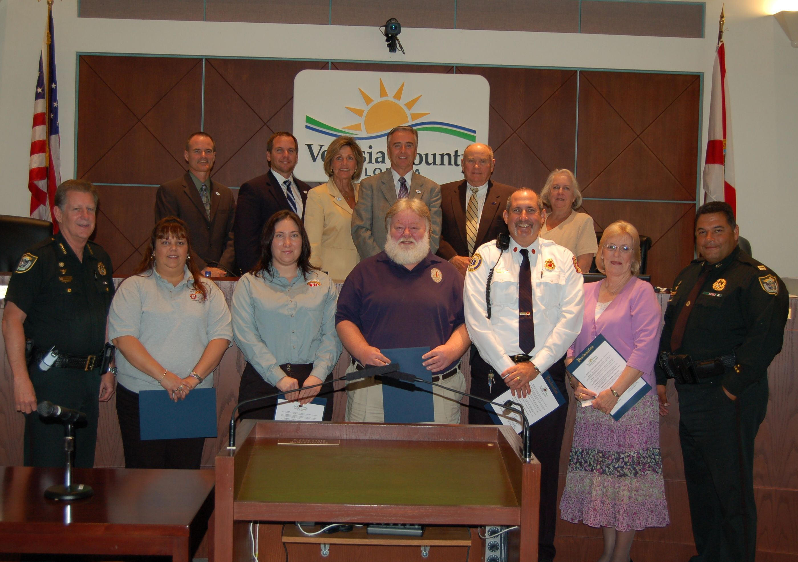 Emergency Dispatchers Honored By County Council Image