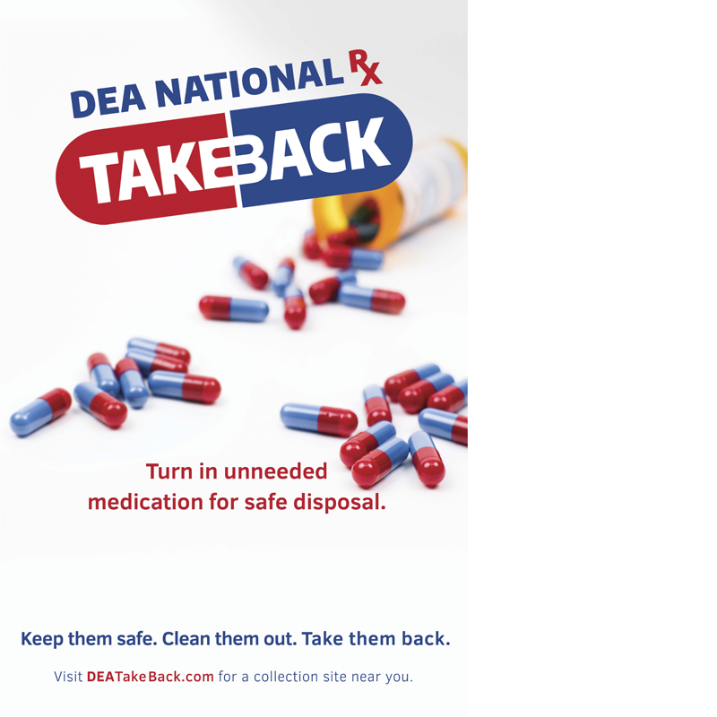 Saturday is National Prescription Drug Take Back Day -- Bring Unused Meds to VSO Sites Image