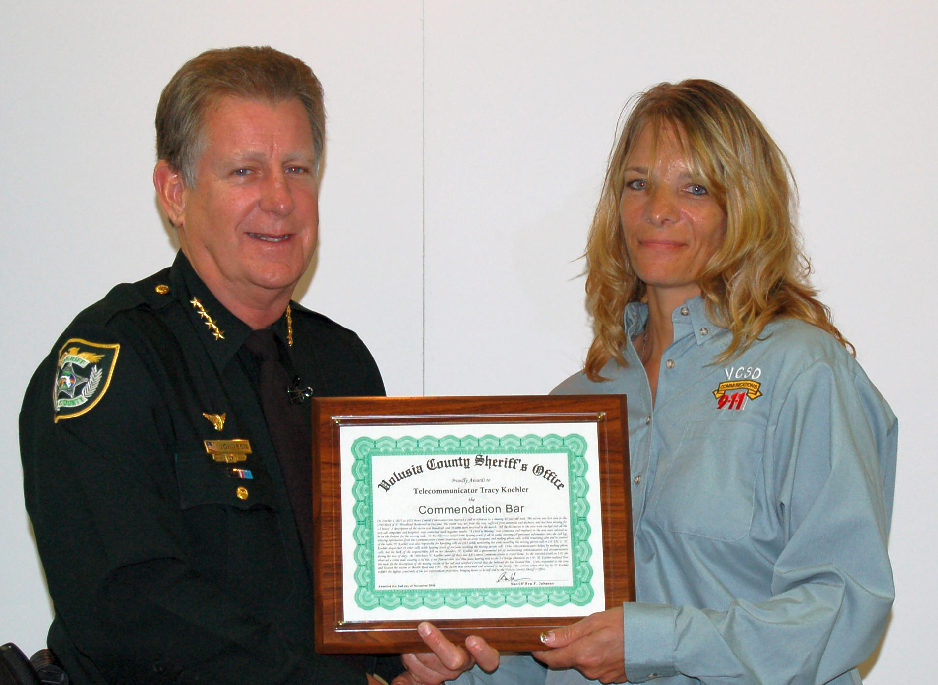 Sheriff's Office Telecommunicator Saves The Day Image