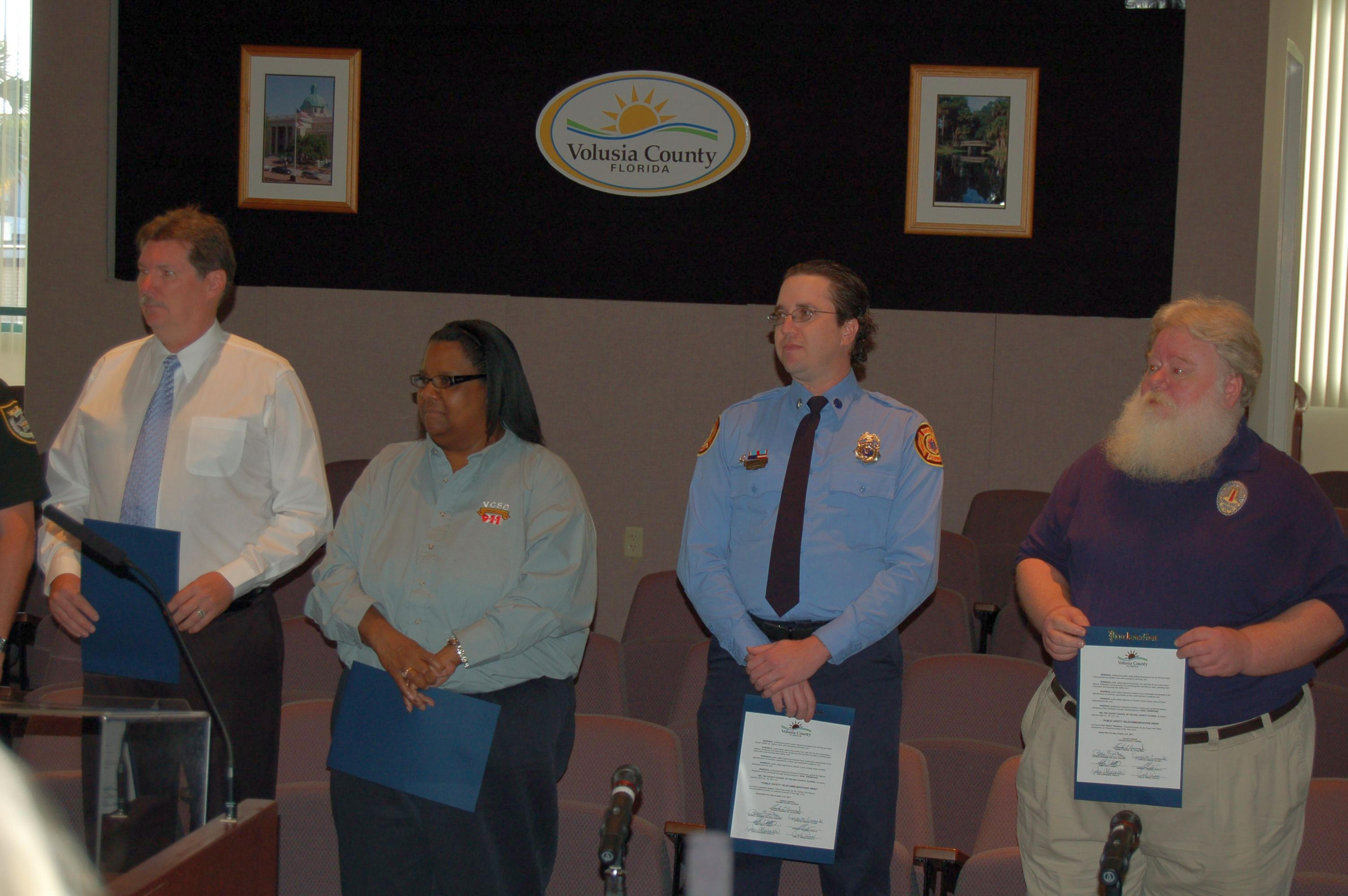 Emergency Dispatchers Honored By County Council Image