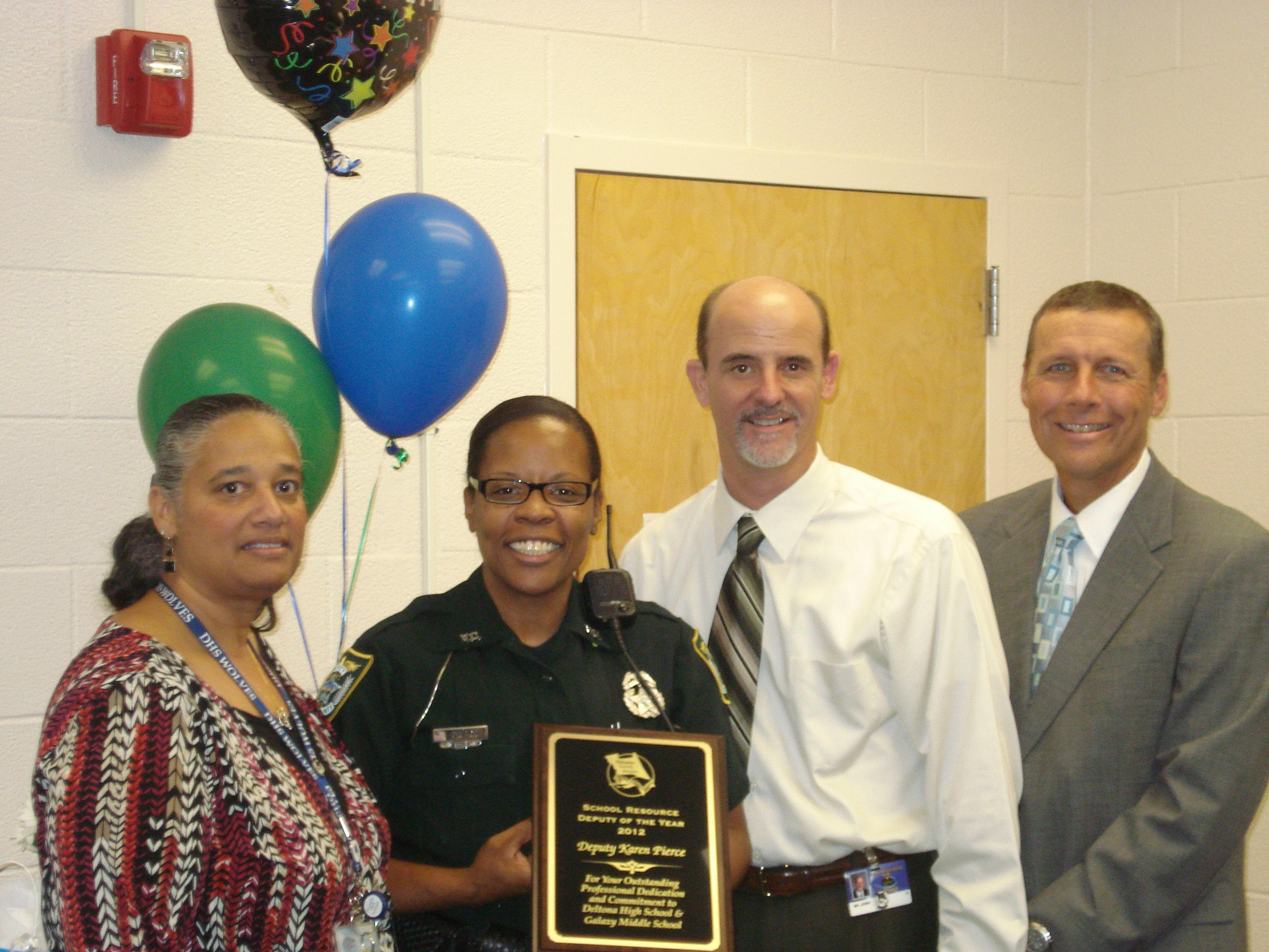 Karen Pierce Named School Resource Deputy Of The Year  Image