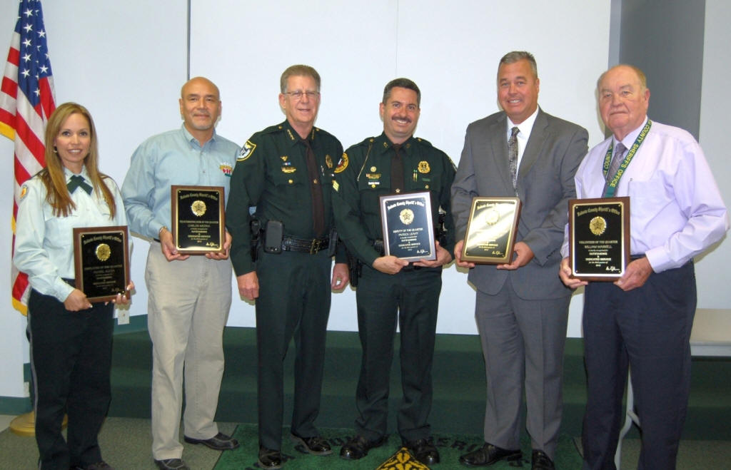 Sheriff's Office Employees Of The Quarter Honored Image