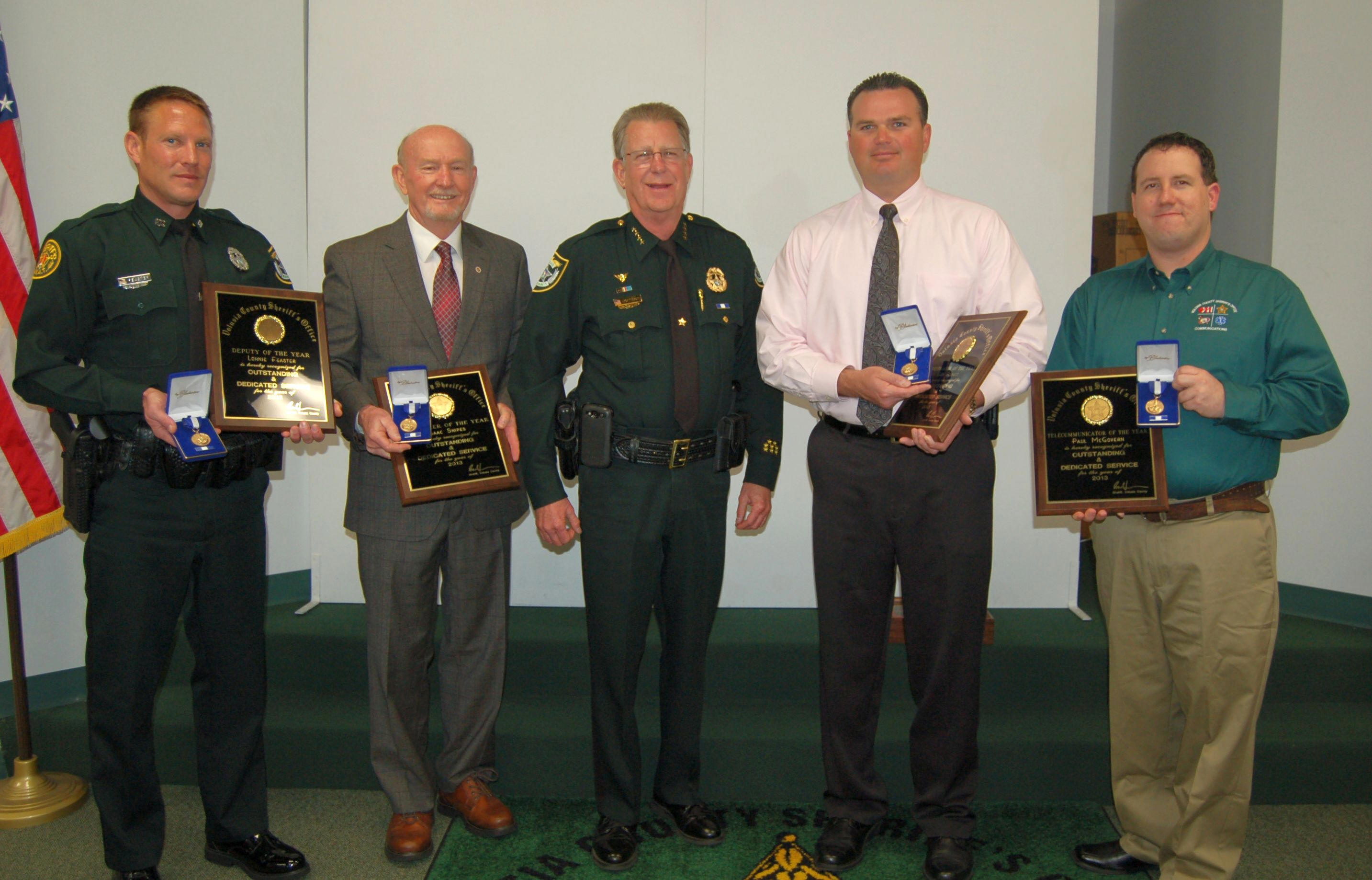 Sheriff's Office Employees Of The Year Honored Image