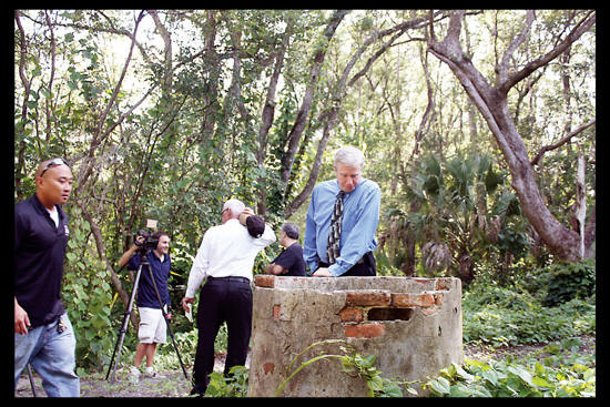 Firefighters and Volusia County Sheriff's Office investigators continued excavation of an old Glenwood well Image