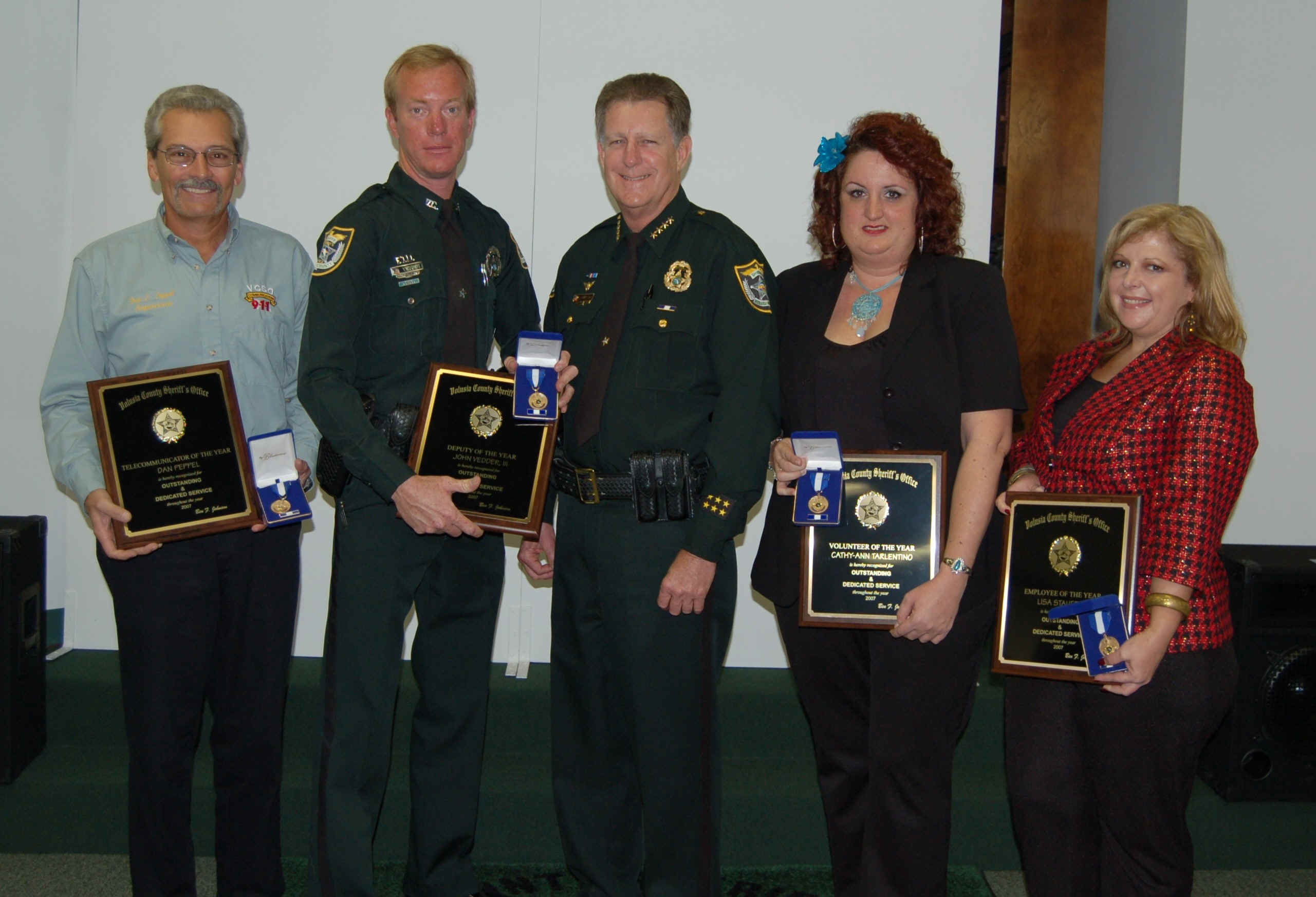 Sheriff's Office Employees Of The Year Honored Image