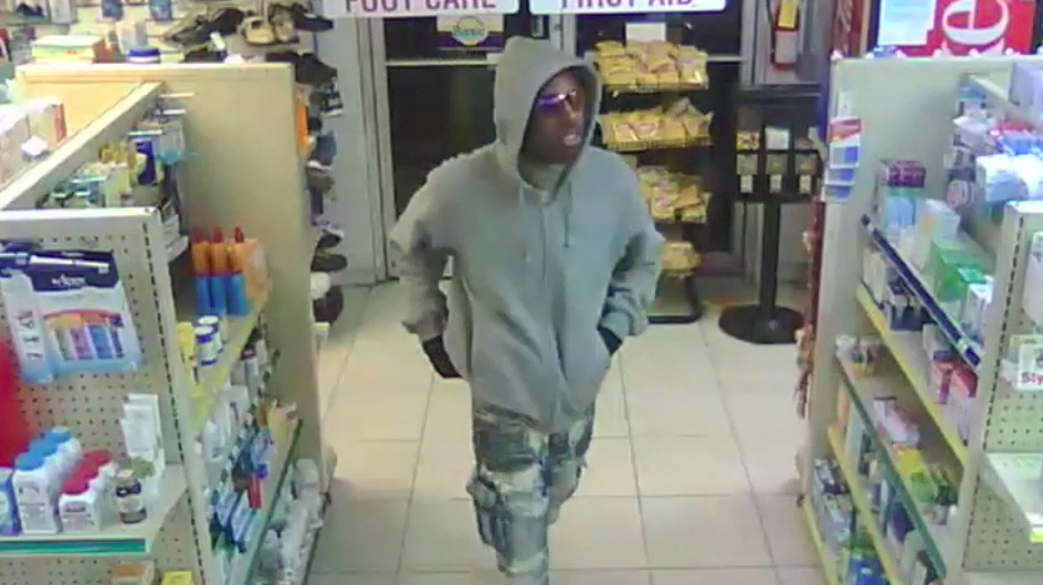 UPDATE: Suspect Arrested RE: Pierson Pharmacy Robbery Captured On Video Image