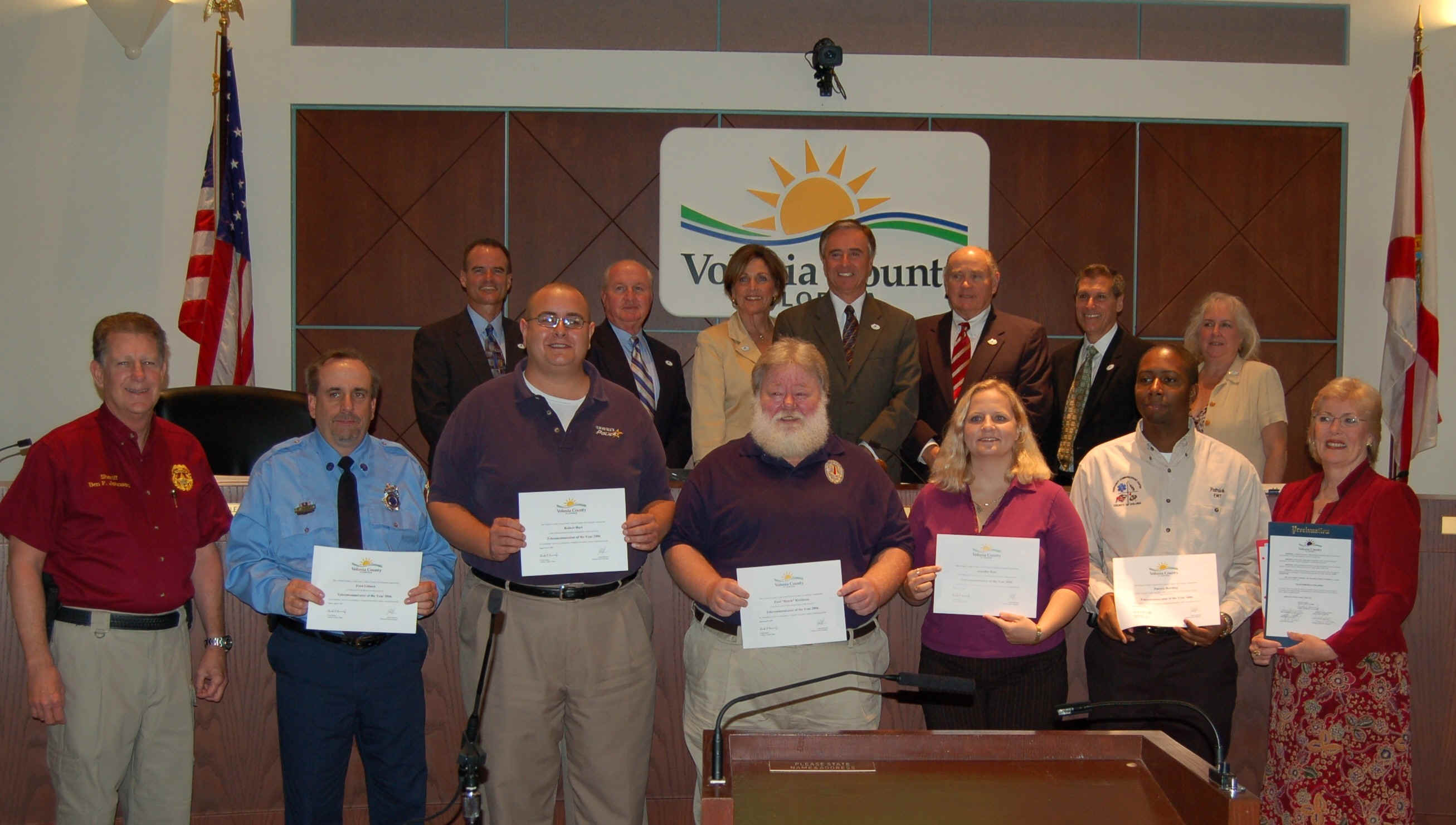 Emergency Dispatchers Honored By County Council Image