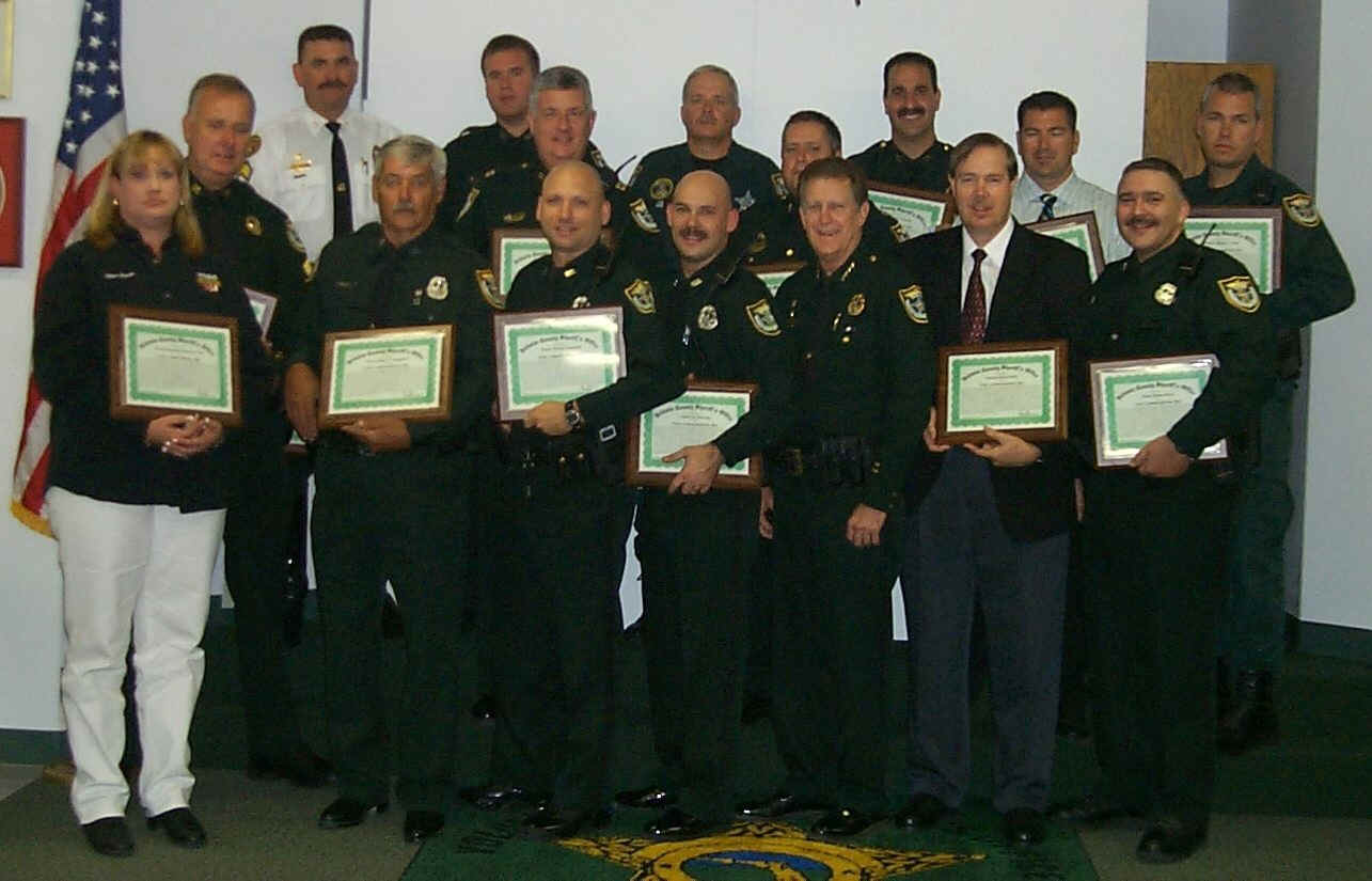   Sheriff's Office Recognizes 20 Employees For Role In Capture Of Bank Robbery Suspects   Image